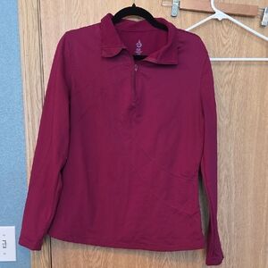 Isis Magenta Long Sleeve Pullover